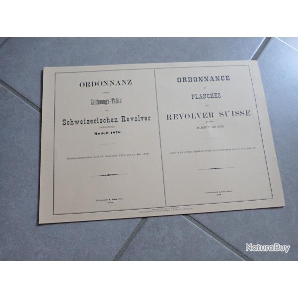 Planches du revolver suisse 1878