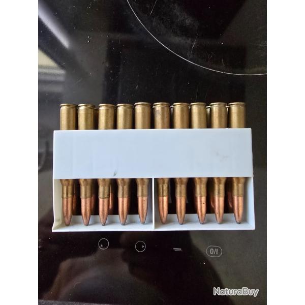 20 balles RWS calibre 7x64