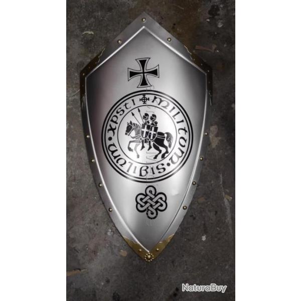 GRAND BOUCLIER TEMPLIER SIGILUM XPISTI