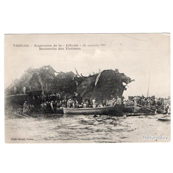 CPA - Marine Militaire -catastrophe de Libert� 25 Septembre 1911 N�3213
