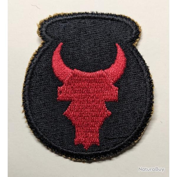 Insigne patch 34 division infanterie US The Red Bull Division