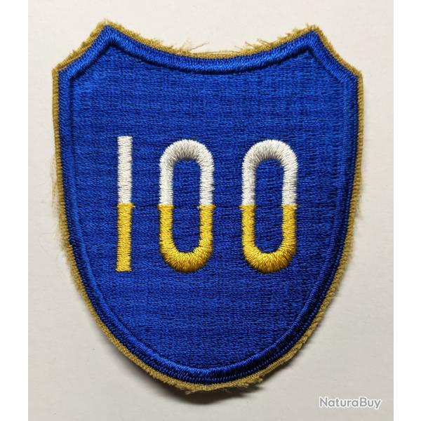 Insigne patch 100 division infanterie US The Century Division