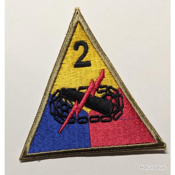 Insigne patch 2 division blind�e US Hell on Wheels