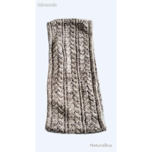 �CHARPE - Tour de cou- CACHE COU blanc gris TU