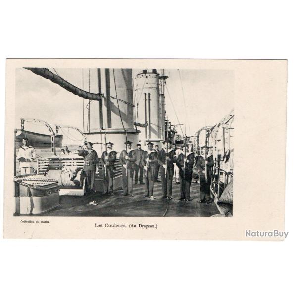 CPA - Marine Militaire - Les Couleurs ( Au Drapeau ) N�3229