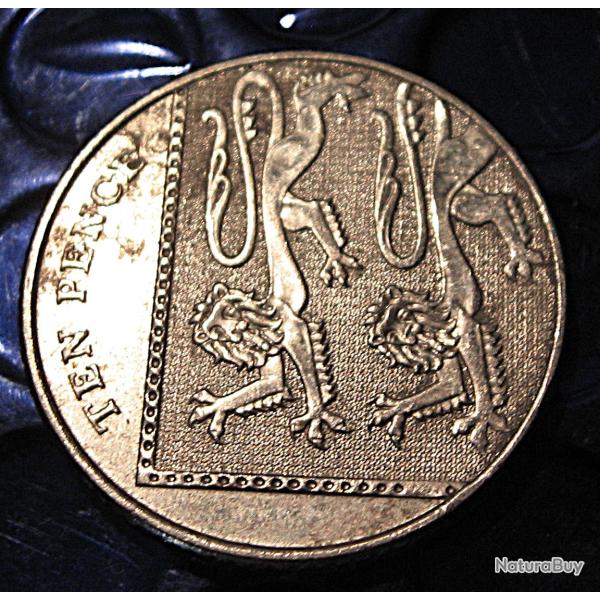 Angleterre piece de ten pence (bouclier royal) 2011 Elizabeth II