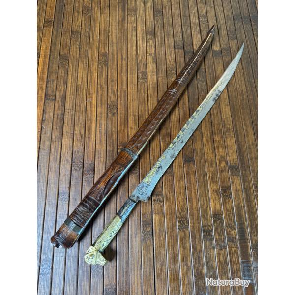 TR�S GRAND POIGNARD 53 CM ORIENTAL FLISSA XlX �me