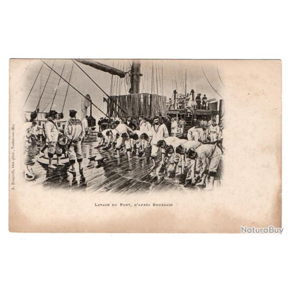 CPA -Marine Militaire - Lavage du Pont D'�pres Bourgain N�3211