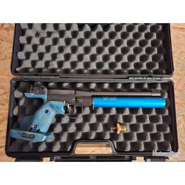 Pistolet air comprim pcp / feinwerkbau c20 compltemet rvis avec rgulateur de pression neuf.