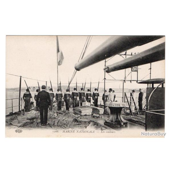 CPA - MARINE NATIONALE - Les couleurs N�3214