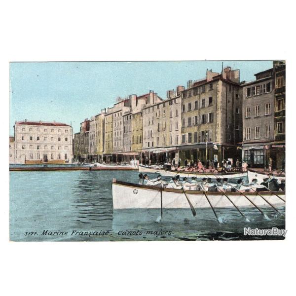 CPA -Marine Militaire -TOULON.Canots majors quittant le port  N�3038