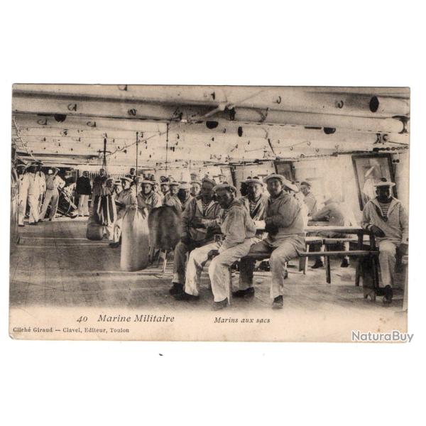 CPA - Marine Militaire - Marins aux sacs N�3120