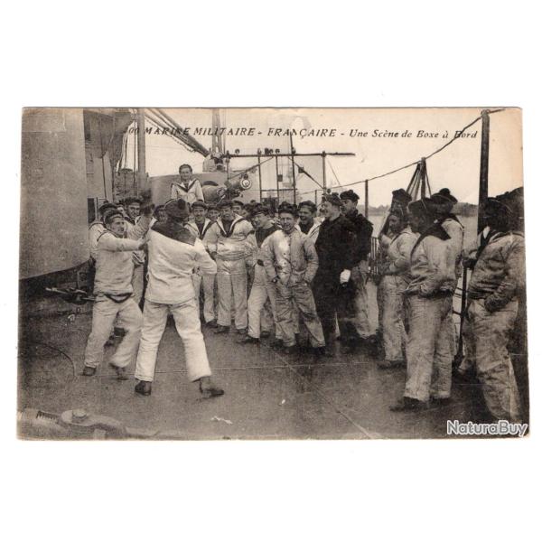 CPA - Marine Militaire Fran�aise - Une Sc�ne de Boxe a Bord  N�3223