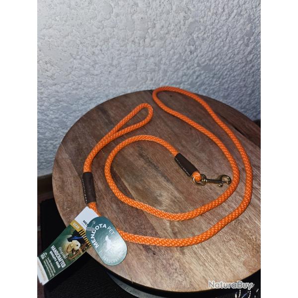 Laisse corde fluo Mendota Pet