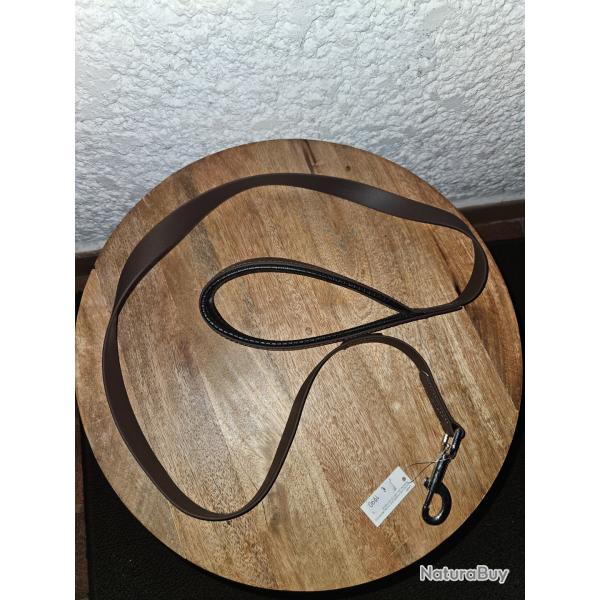 Laisse Fuzyon avec doublure en cuir