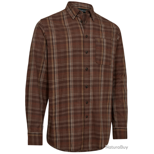 Chemise carreaux Ashton marron DEERHUNTER-45/46
