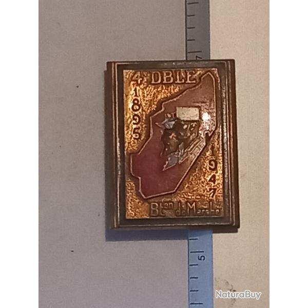 Insigne du bataillon de marche de la 4�me demi-brigade de la L�gion �trang�re (4�me DBLE)