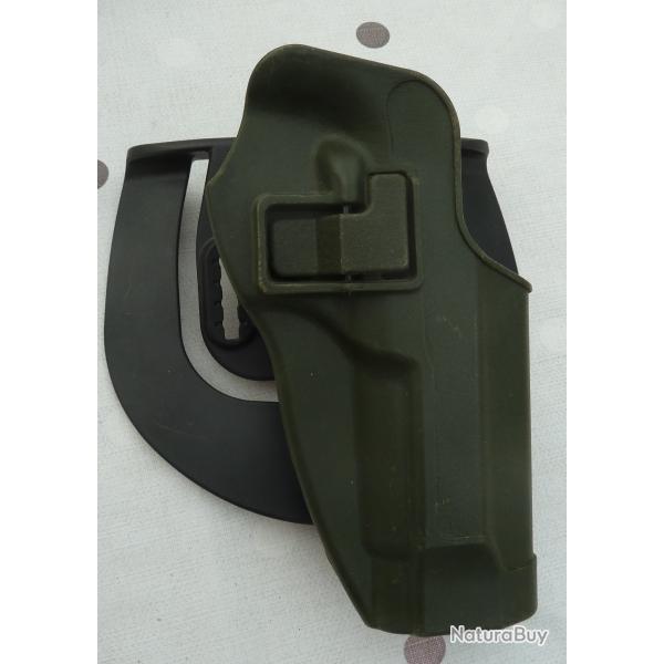 Holster avec plaque de ceinture pour Beretta 92