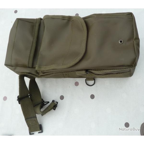 Sacoche masque  gaz militaire