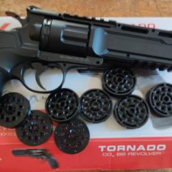 Revolver Umarex TORNADO + 8 barillets supplémentaires