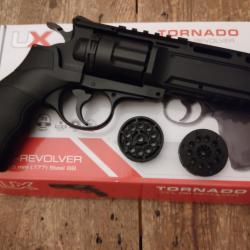 Revolver Umarex TORNADO + 2 barillets suppl&eacute;mentaires