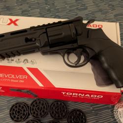 Revolver Umarex TORNADO neuf + 8 barillets suppl&eacute;mentaires