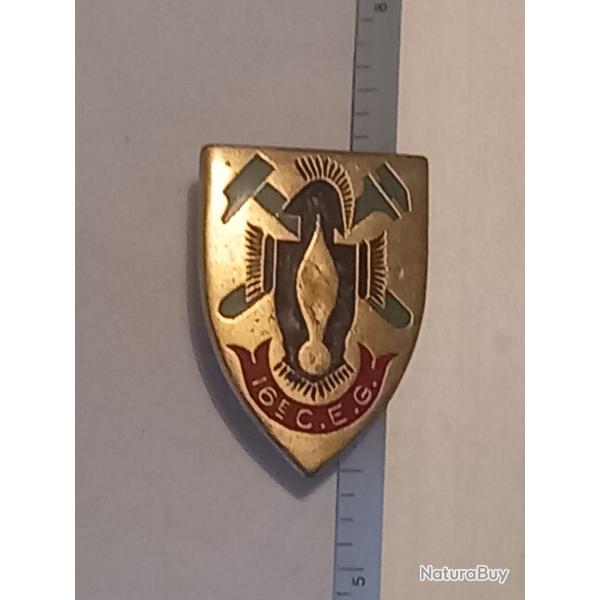 Insigne de la 16me compagnie d'entretien du gnie (16me CEG) -Drago