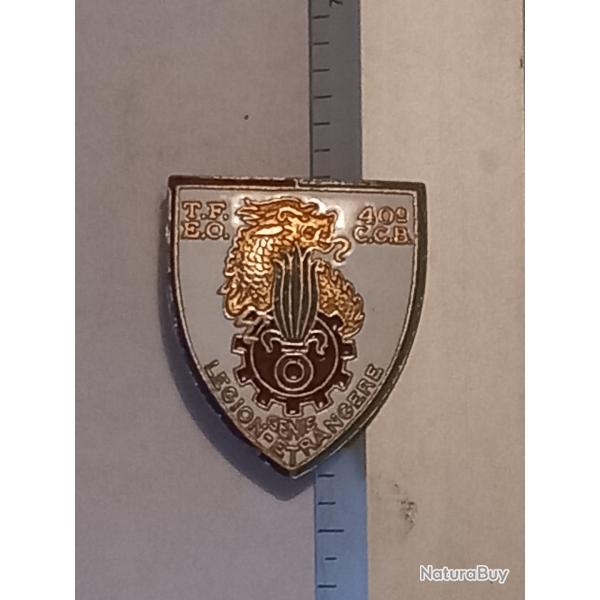 Insigne de la 40�me compagnie des camions bennes (40�me CCB)