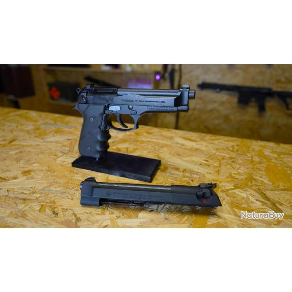 PROMO   OCCASION Pistolet BERETTA 92 FS Brigadier calibre 9x19 + Conversion BERETTA 92 FS cal.22 lr