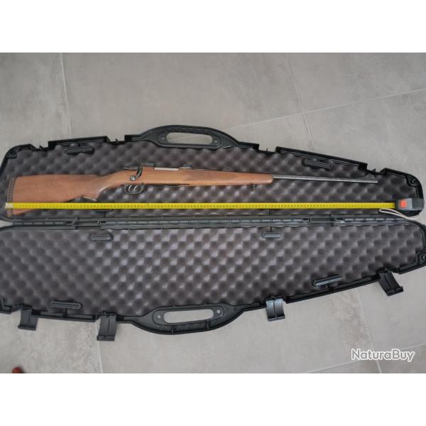 Belle carabine Luger 7mm �quip�e montage crochet pivot