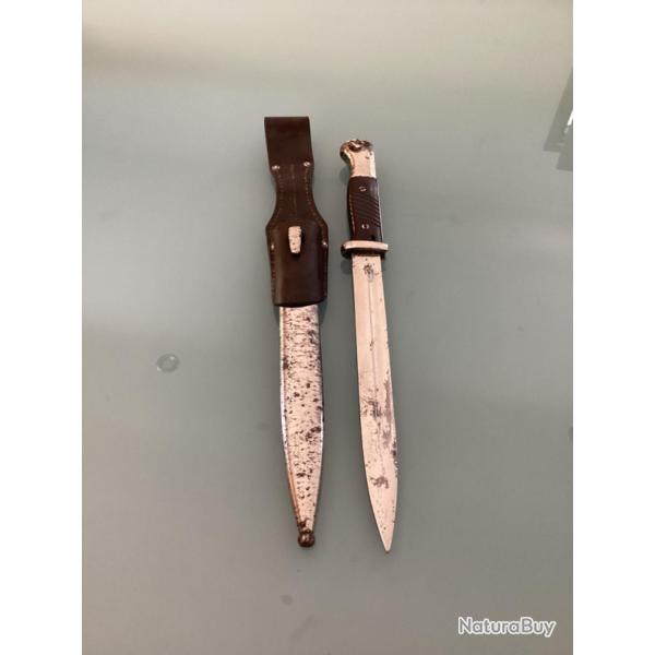 Ba�onnette Allemande chrom�e de 1941.