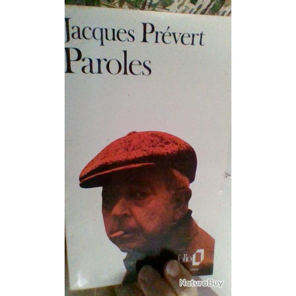 Paroles par Jacques Pr�vert - Folio -