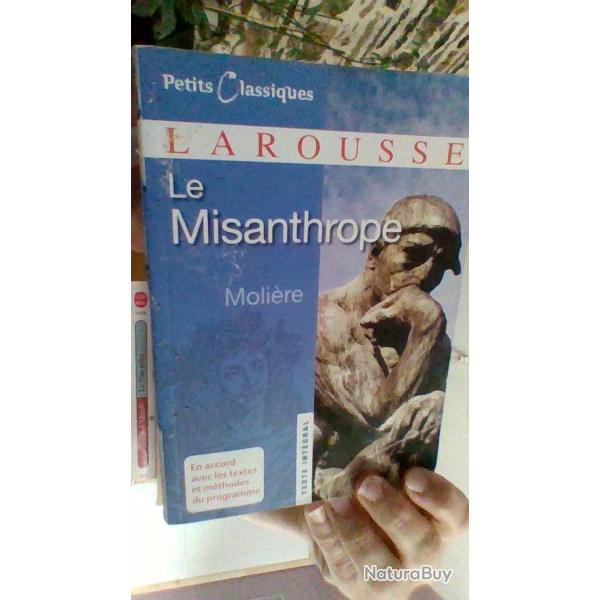 Le misanthopre par Moli�re - Petits classiques Larousse -