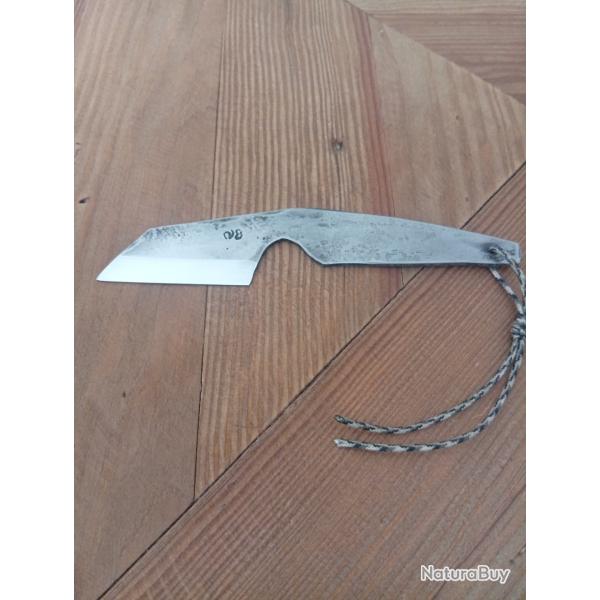 couteau kiridashi forg en acier carbone