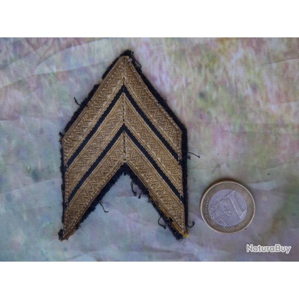insigne de bras grade galon mod�le 45 sergent / chef