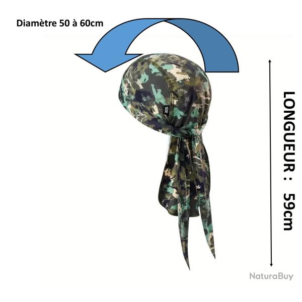 BANDANA CAMO CLAIR Taille unique