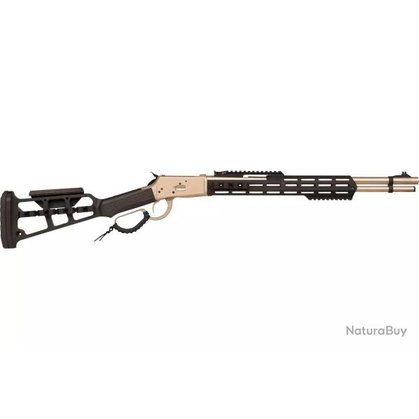 Carabine � levier sous garde HUGTEK LVR SXN bo�tier Nickel-Alu-MLockAlu calibre 30-30 Win 61 cm 30-3