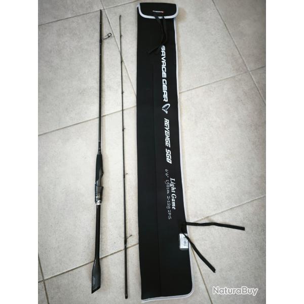 Canne a pche savage Gear revenge sg8 light game