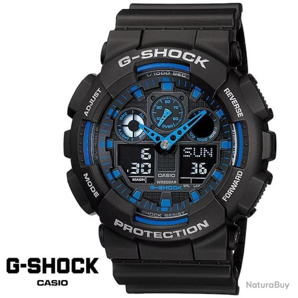 Montre Tactique G-Shock GA-100 R�sistante aux Chocs et �tanche