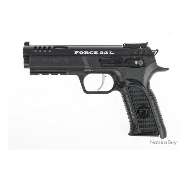 PISTOLET TANFOGLIO FORCE 22 L SPORT CULASSE NOIRE