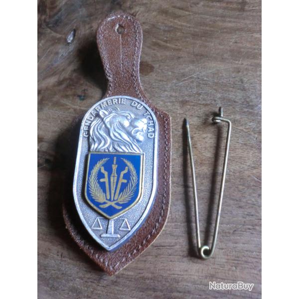 insigne gendarmerie du tchad / drago paris