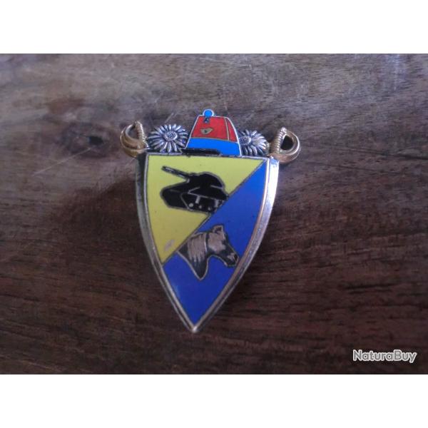 insigne �mail ancien chasseurs d afrique  / 28 Bd de strasbourg