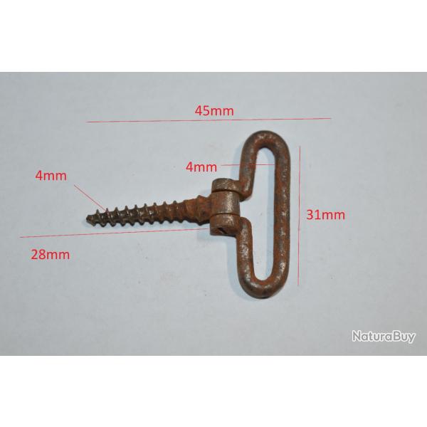 Battant de Crosse pour Fusil Ancien � identifier Chasse Militaire (17C)
