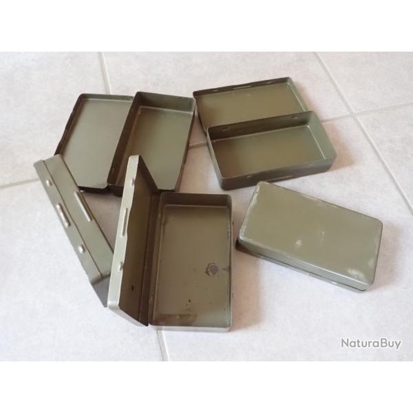 Boite de dotation individuelle de poche pour 4 clips. Ordonnance Suisse pour K11 ou K31