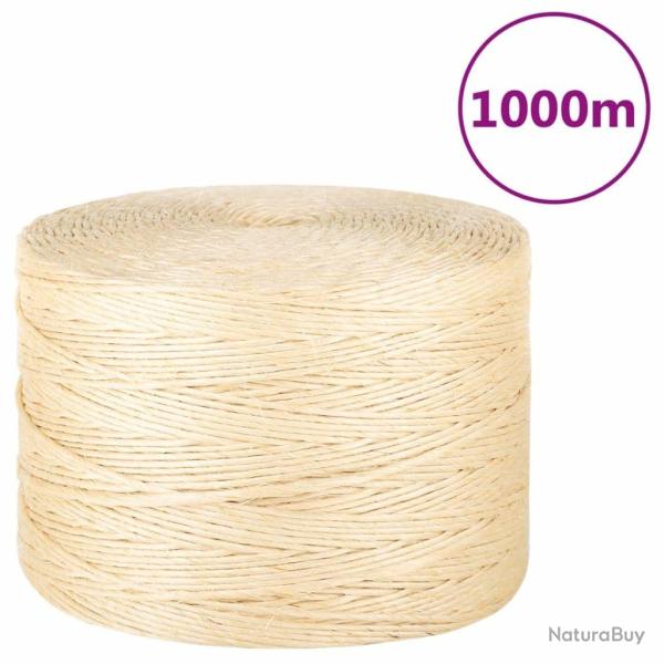 Corde 100 % sisal 3 mm 1000 m