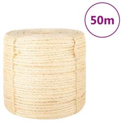 Corde 100 % sisal 6 mm 50 m