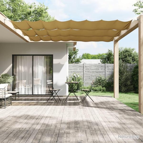 Auvent vertical Beige 60x600 cm Tissu oxford