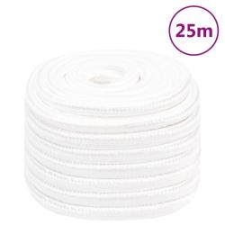 Corde de bateau Blanc complet 20 mm 25 m Polypropyl&egrave;ne
