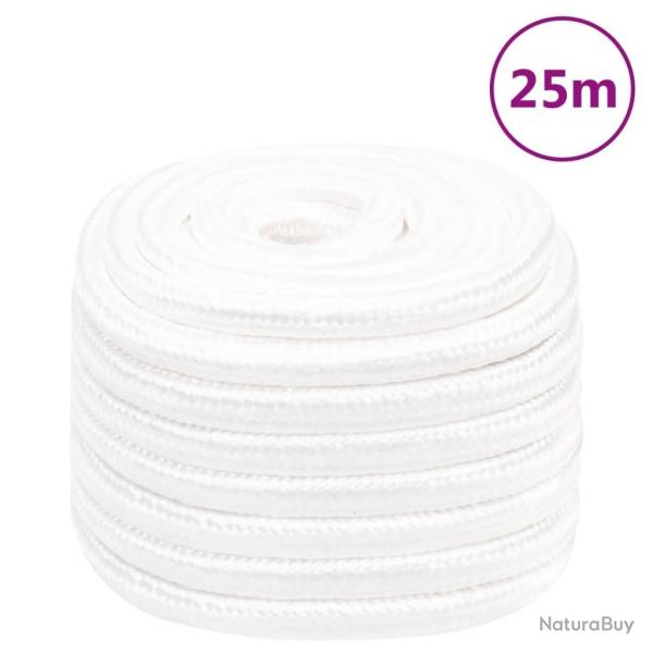 Corde de bateau Blanc complet 20 mm 25 m Polypropylne
