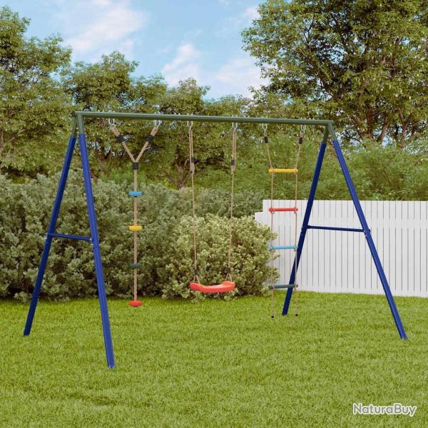 Jeu balanoire d'extrieur balanoire chelle et corde  disque